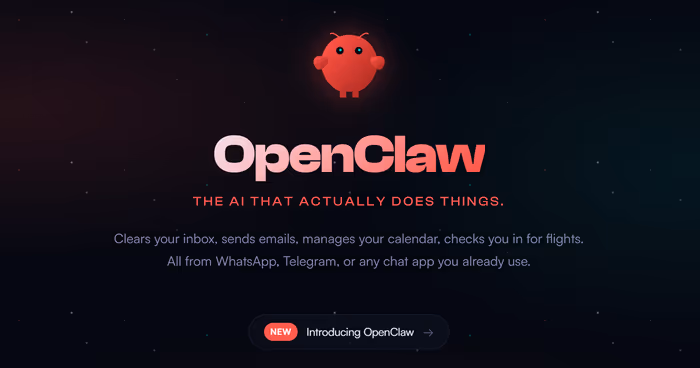 Trang web OpenClaw
